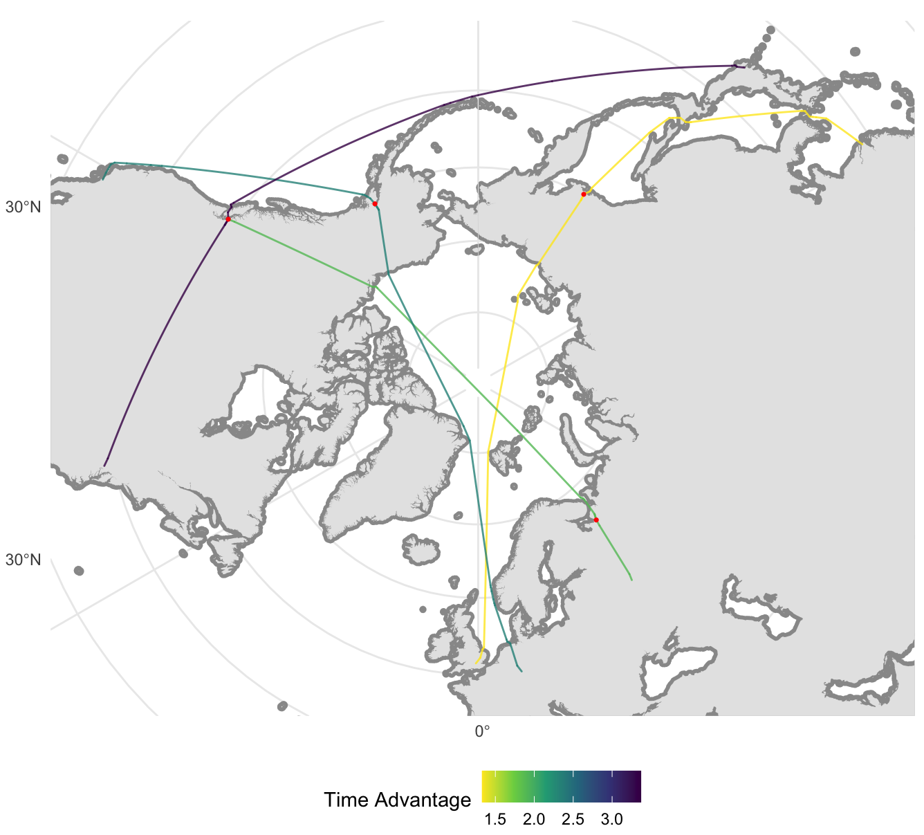 Example polar view